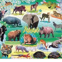 Wildlife Safari Floor Puzzle