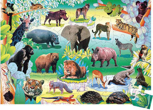 Wildlife Safari Floor Puzzle