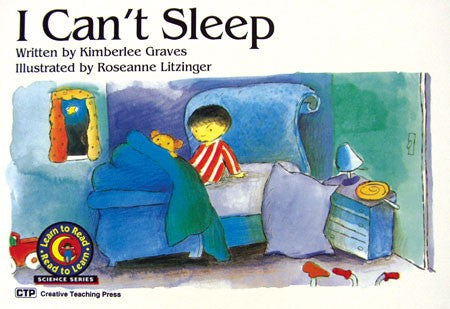 I Can't Sleep Level D Student Book Pk/6