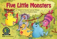 big and little monsters Five Little Monsters Level G Big Book
