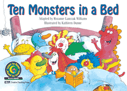 10 monsters in a bed Ten Monsters in a Bed Level H Big Book
