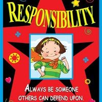 Responsibility Character Education Laminated Chart