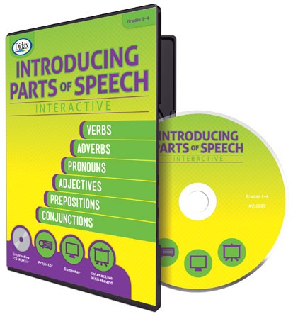 Introducing Parts of Speech Grades 2-4 CD-ROM