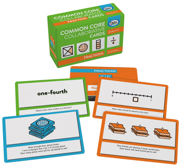Common Core Collaborative Cards: Fractions