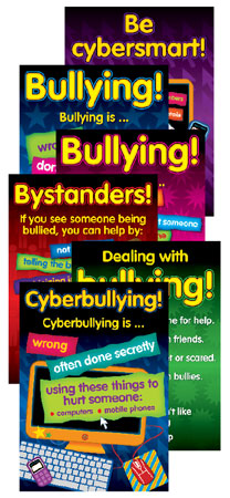 Bullying in a Cyberworld Gr 4-5 Posters Set