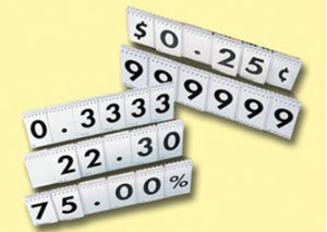 Numbers Up Flip Pads - 6 Pad