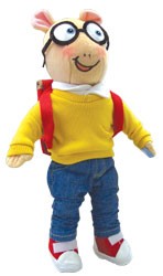 Arthur Plush Figure 12 In.