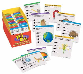 Hot Dots Review Cards - Science Grade 2