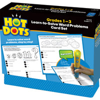 Hots Dots Learn-to-Solve Word Problems Gr 1-3
