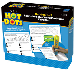 Hots Dots Learn-to-Solve Word Problems Gr 1-3