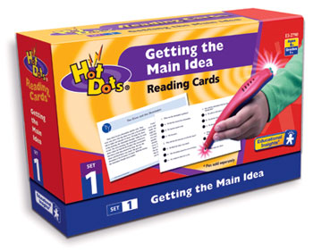 Getting the Main Idea Comprehension Hot Dots Kit