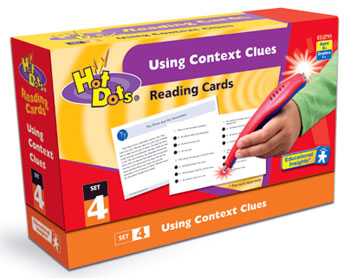 Using Context Clues Comprehension Hot Dots Kit