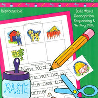 Cut, Paste, & Write an Animal Story Activity Book
