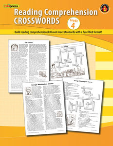Reading Comprehension Crosswords Grade 4