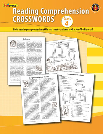 Reading Comprehension Crosswords Grade 4