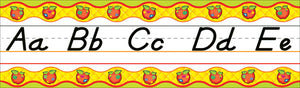 Apple Alphabet and Number Lines