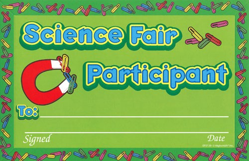 Science Fair Participant Award