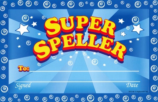 Super Speller Awards