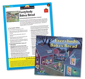 Everybody Bakes Bread Book and Card Set