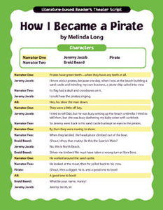 How I Became a Pirate Readers Theater Scripts