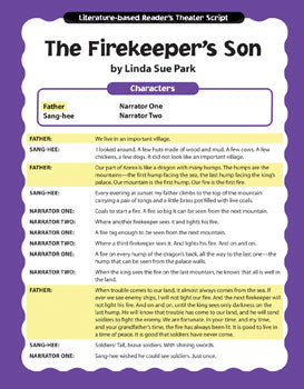 Firekeeper's Son Readers Theater Scripts | National School Products