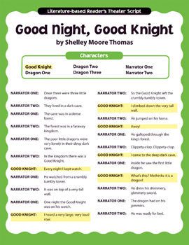 Good Night, Good Knight Readers Theater Scripts | National School Products