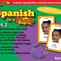 Spanish in a Flash Card Set 2