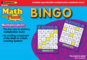 Math in a Flash Multiplication Bingo