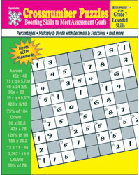 Crossnumber Puzzles - Extended Skills Grade 7