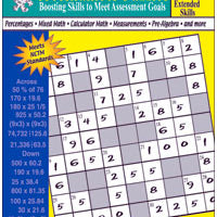 Crossnumber Puzzles - Extended Skills Grade 8