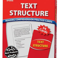 Text Structure Reading Comprehension Practice Cards Level 2.0-3.5