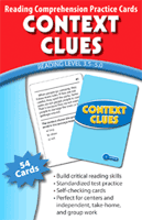 Context Clues Practice Cards Blue Level (3.5-5.0)