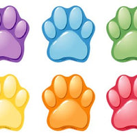 Paw Prints Bulletin Board Accents