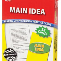 Main Idea Reading Comprehension Practice Cards 5.0-6.5