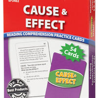 Cause & Effect Reading Comprehension Practice Cards 5.0-6.5