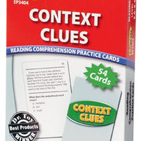 Context Clues Reading Comprehension Practice Cards 5.0-6.5