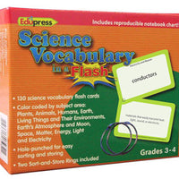 Science Vocabulary in a Flash Gr. 1-6