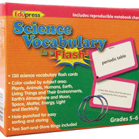 Science Vocabulary in a Flash Gr. 1-6