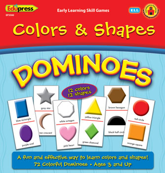Colors & Shapes Dominoes