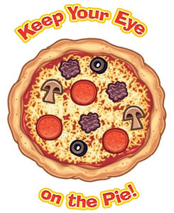 Keep Your Eye on the Pie Incentive Mini Bulletin Board Set