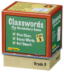 Classwords Vocabulary Game Grade 3