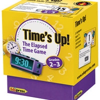 Time's Up! Elapsed Time Game Grade 2-3