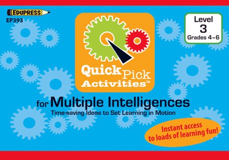 Quick Pick Activities Multiple Intelligences Level 3