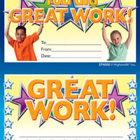 Great Work Punch Card Incentive Awards
