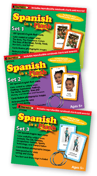 Spanish in a Flash Set