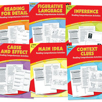 Reading Comprehension Red Level Activity Book Set