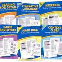 Reading Comprehension Blue Level Activity Book Set