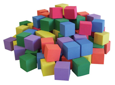 Soft Foam Cubes
