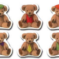 Teddy Bears Shape Stickers