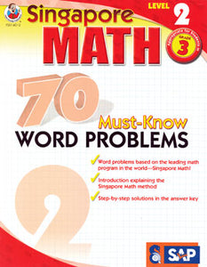 70 Must Know Word Problems Level 2